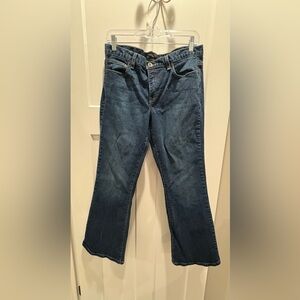 Calvin Klein Jeans Women's Straight Leg in Deep Blue